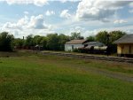 SOO 40971 or X632, GATX 40015, Ballast Cars & Soo Line Depot